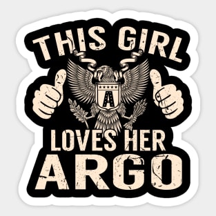 ARGO Sticker